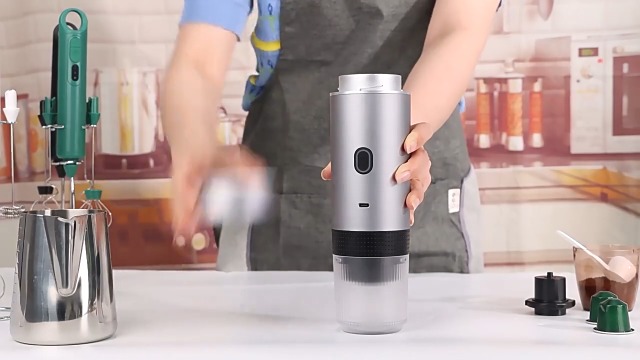Tragbare Kaffeemaschine Mit Espresso-Kapsel, 12 V,  Produktbild-Vorschau 10