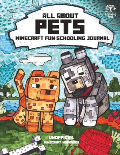 All About Pets: Minecraft Fun-Schooling Journal - Includes Math, Spelling, Reading, Science, History, Research, Creative Writing, Art & Logic image 2