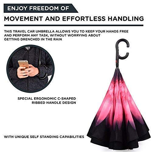 Image of Holographic /Transparent Fashion Rain Sunshade Umbrella P