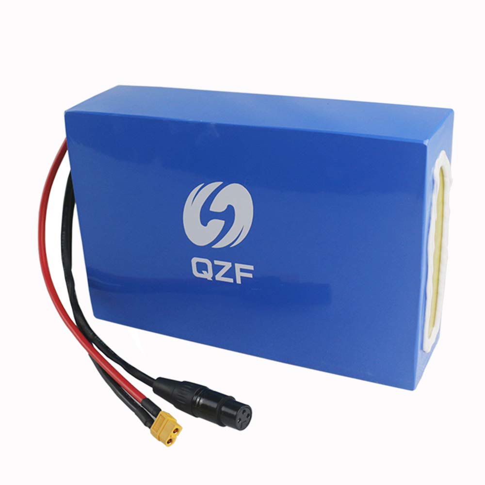 Buy QZF 60V 20AH Ebike Battery Waterproof PVC Lithium Battery Pack with Chrgaer for 1800W 1500W