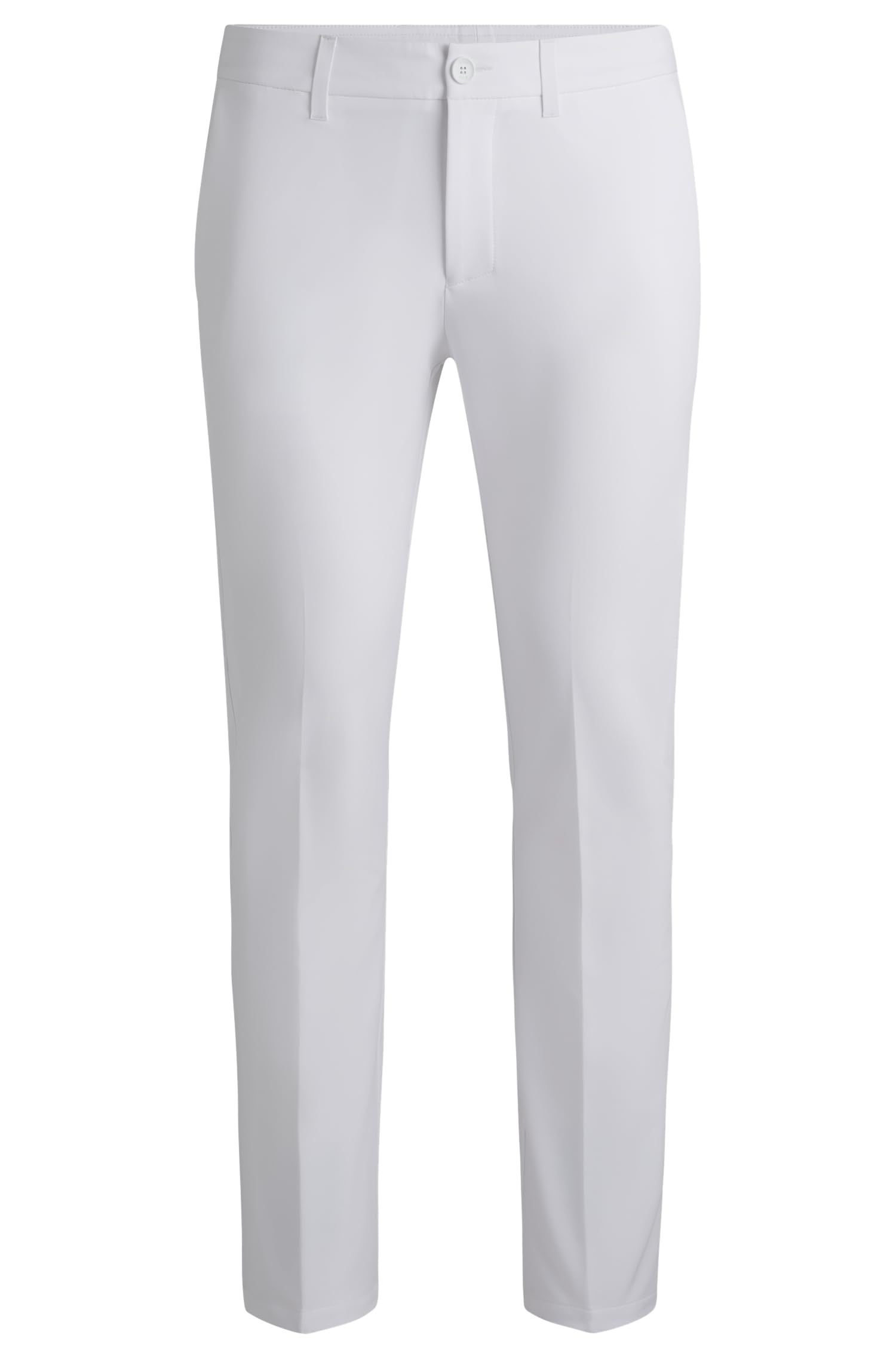 BOSS Men's T_Commuter-Slim 10268853 01 Trousers_Flat, White100, 106