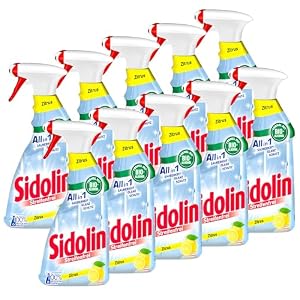 Sidolin Zitrus Glasreiniger Abperl-Effekt 10er Pack