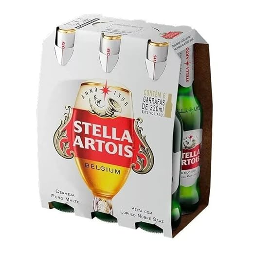 Cerveja Stella Artois 330ml - 6 unidades