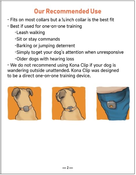 Dog Training Collar with Remote Controller - E Collar for Dogs Training Small, Medium, Large Dog Training, Waterproof Dog Collar, Rechargeable Dog Training & Behavior Aids Dog Accessories - Image 3