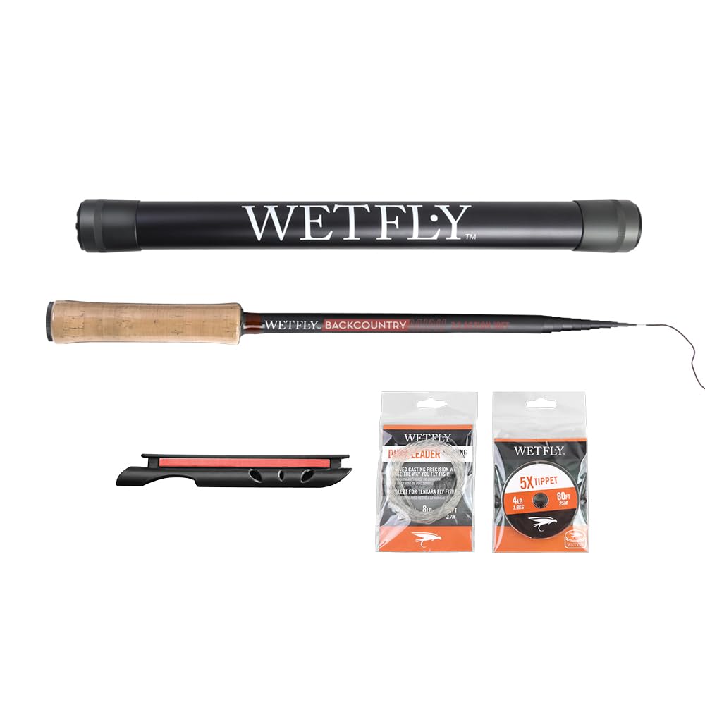 Kodomo & Backcountry Tenkara Kit – Adjustable Flex, Creek 8 ft and Mini 10 ft