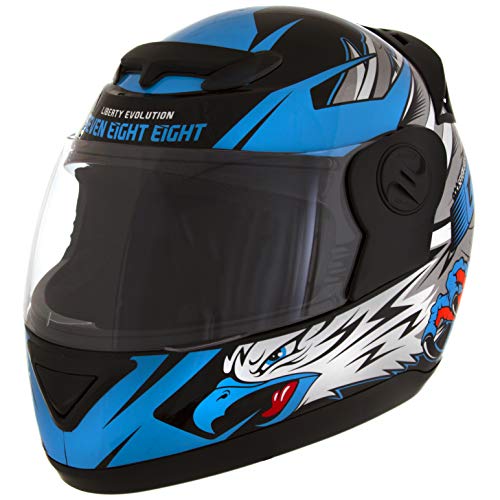 Pro Tork Capacete Evolution G6 Eagle 58 Preto/Azul