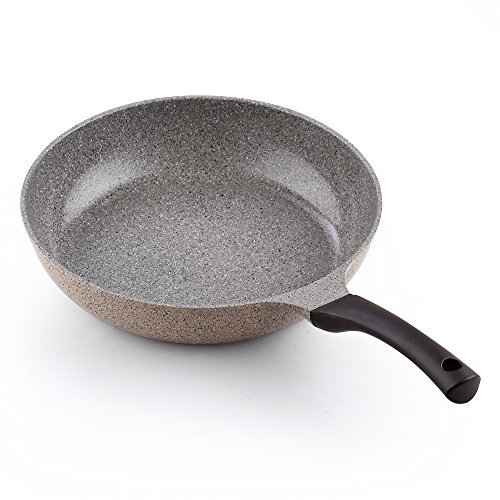 Cook N Home 12-Inch/30cm Nonstick Ceramic Deep Saute Skillet Stir Fry Pan