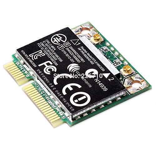 Tarjeta WiFi WLAN Inalámbrica Realtek RTL8188CEB8 Bluetooth 2.4G Mini PCI E 802.11n para HP 4530S CQ57 miniatura 2