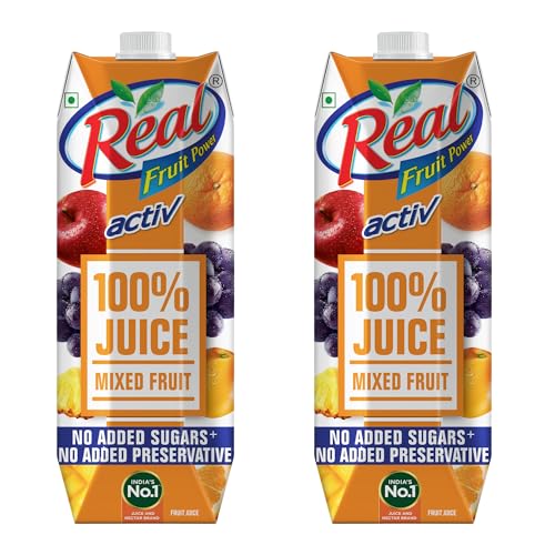 Image of Real Activ, Mixed Fruit, 1L (Pack of 2).
