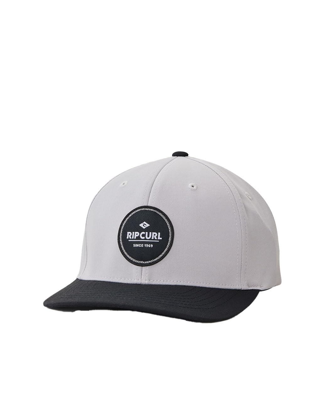 RIP CURL Men's Routine Flexfit Trucker Hat, Grey Marle 244, One Size