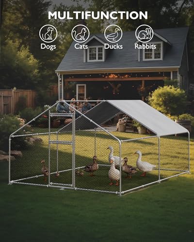 Kybolt MCC_R_3X4_KB_DF_02 Large Dog Kennel Outside Outdoor Pet Pens Dogs Run Enclosure Animal Hutch Metal Coop Fence thumb #7
