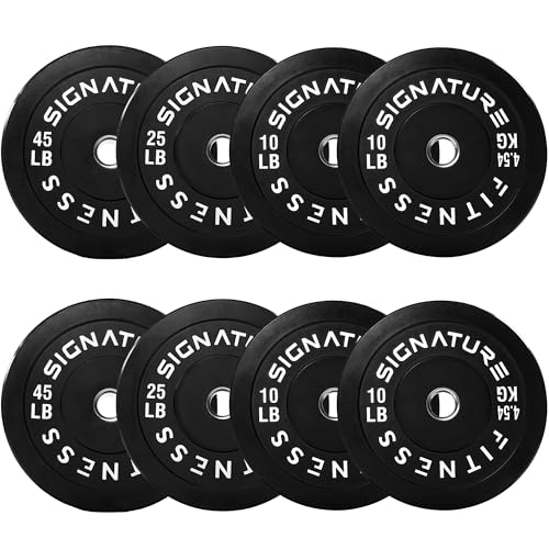 Fitvids 2-Inch Olympic Bumper Weight Plates Including 180 LB Weight Plates & 7FT Olympic Barbell...
