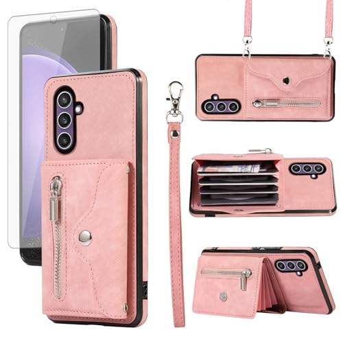 Coque pour Samsung S23 FE accessoire mode rose gold pour le quotidien