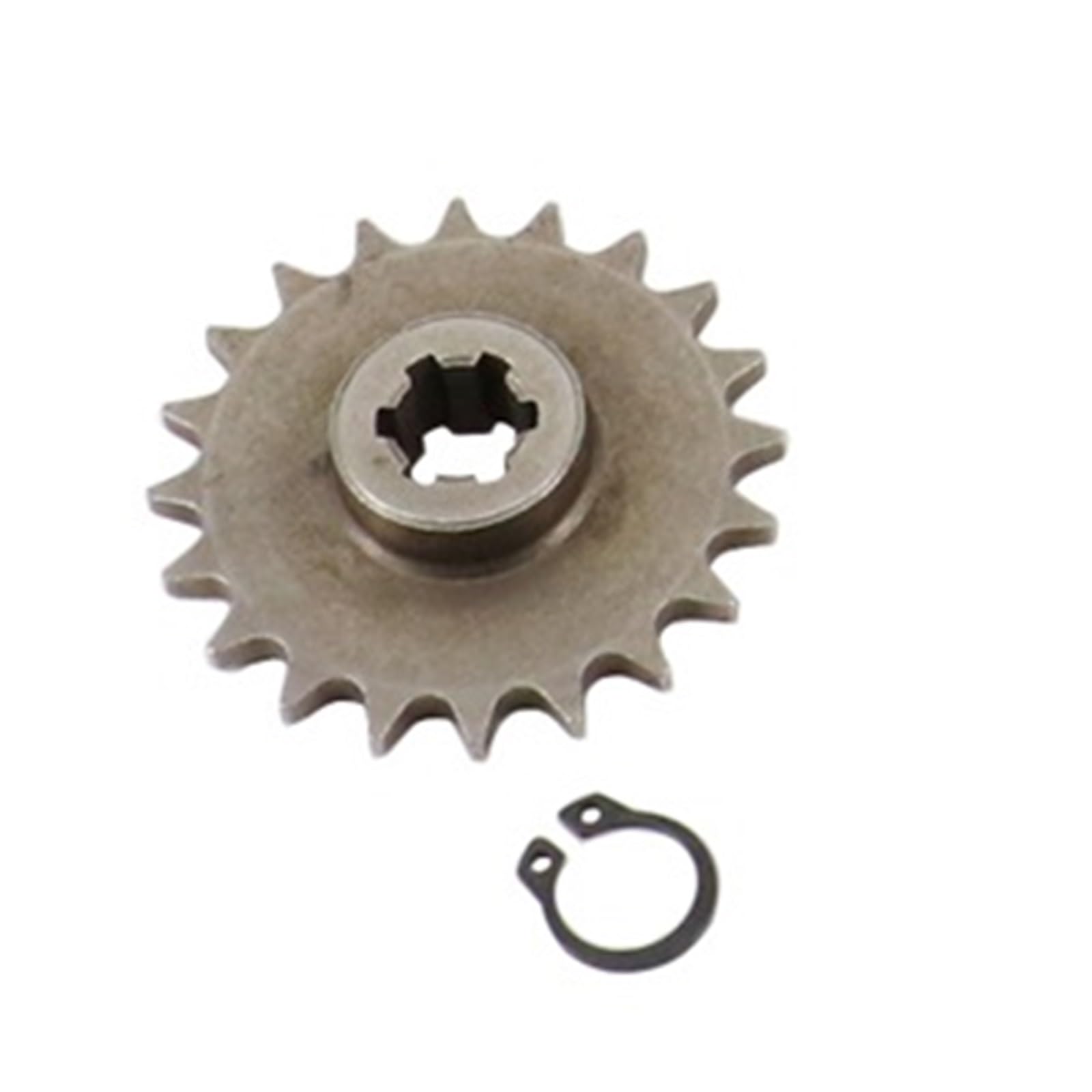 EJUOYO Chain Sprocket T8F 11T 14T 17T 20T Tooth Front Clutch Gear Box Pinion Sprocket For 47cc 49cc 2 Stroke ATV Quad Dirt(T8F 14T)