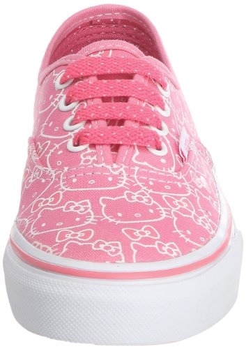 Image of Vans Authentic Hello Kitty Hot Pink /True White Canvas Trainer Voknl8T 12 UK Junior