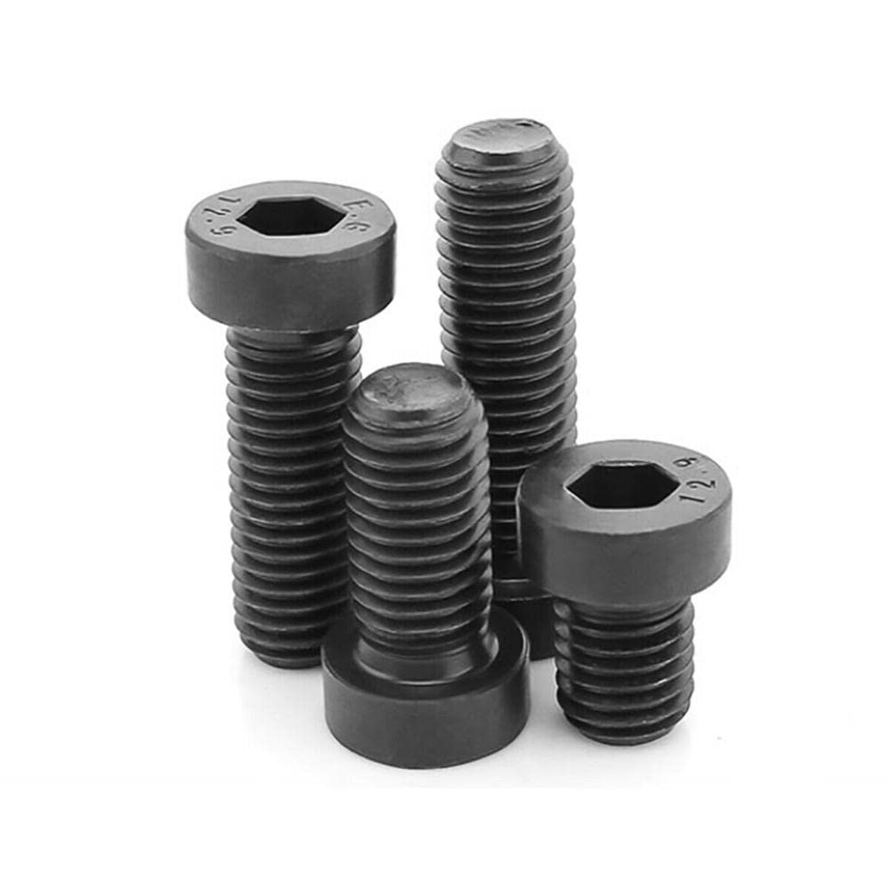 Viti A Testa Piatta M5 X 16mm Nero - Acciaio Inox, Con Dadi, 10 Pezzi - Foto 12