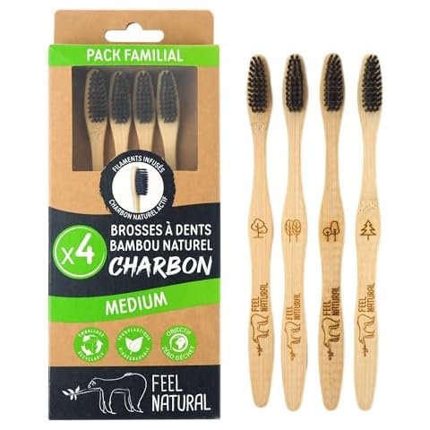 Brosse à Dent Bambou Feel Natural Cover