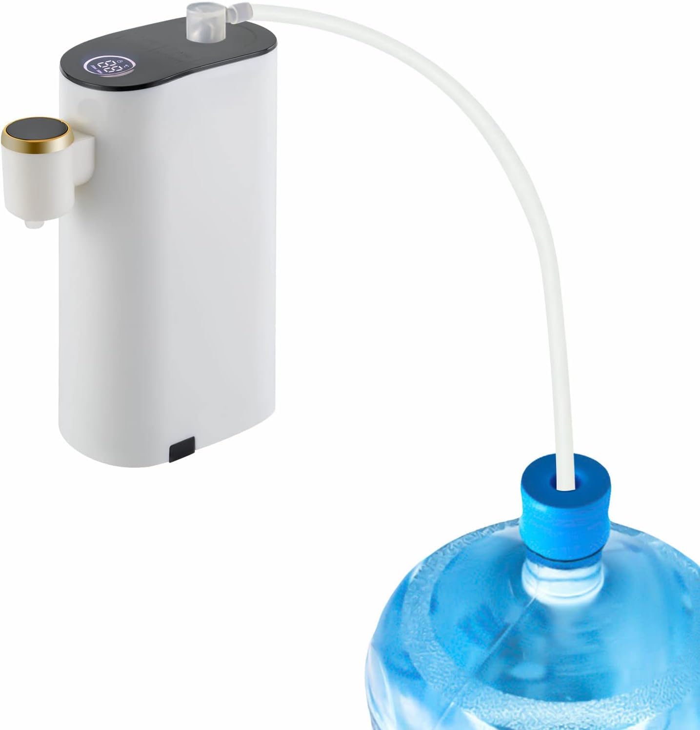 3s Instant Hot Water Dispenser, Baby Bottle Formula Dispenser, Mineral/Bottled Water Dispenser, 5 Temperatures Choices And Smart Memory, 1200W Portable Water Warmer for Travel, Hotel (Machine Only)