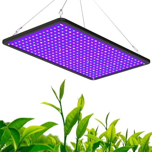 cheap grow tent with light that will transform your gardening experience 7 1000W LED Grow Light, Full Spectrum Plant Light, UV-IR Included Hanging Grow Lights for Indoor Plants Seedling Hydroponic Plants Veg Flower Growing Lamps for 3x3/2x2 Grow Tent (Actual Power 100±5W)