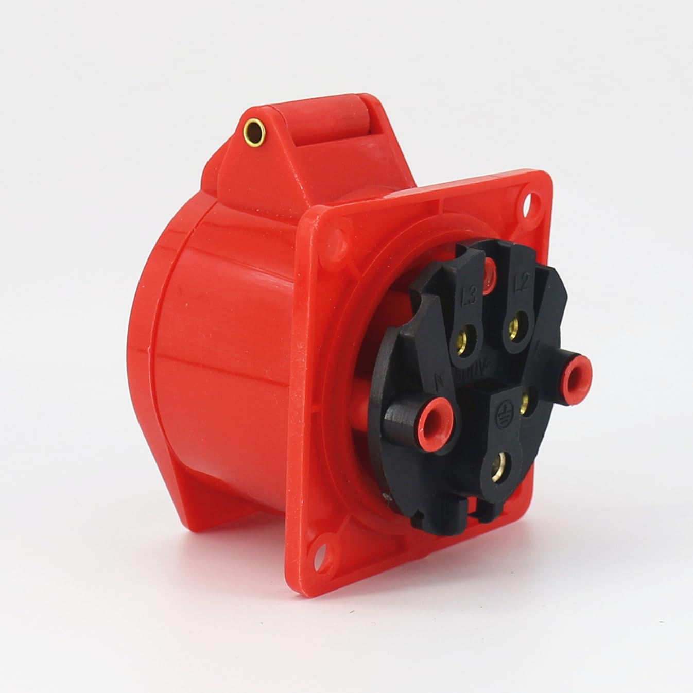 DECENT AIR SYSTEM® 32A 5 Pin 3 Phase AC380V‑415V IP44 Industrial Socket (32A - 5 Pin Panel Socket - 1) 4