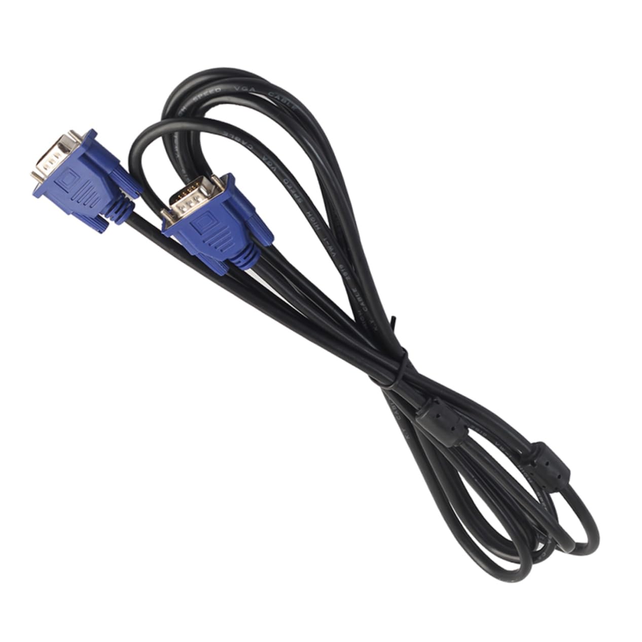 MERRYHAPY 3pcs 3 Vga to Vga Cable Vga Cord Adapter Cable Video Double Magnetic Ring to Cable Computer Vga Cable Male to Male Monitor Cable Computer Cable Video Adapter Vga Male to Male