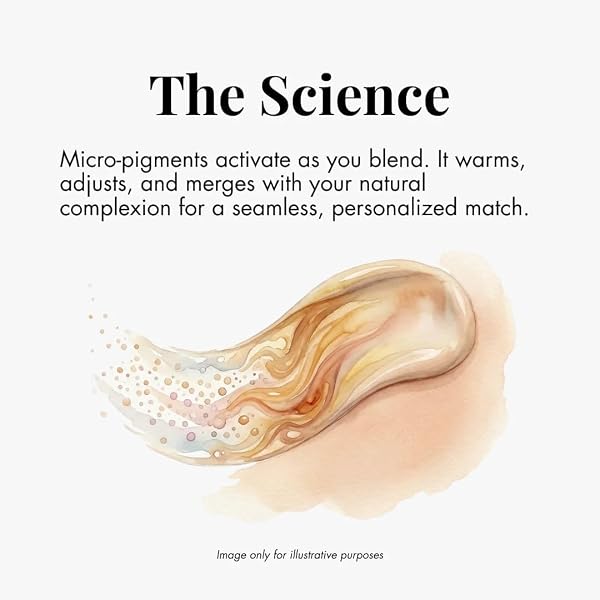 Smooche Color Changing Foundation Korean for Women, Skin Tone Adapting Liquid Foundation for All Skin Types, Self Adjusting Natural Finish, Blurs Imperfe (1PC) - 3