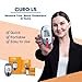 Blood Total Cholesterol Test Kit - Curo L5 Digital Meter - (10 Total Cholesterol Strips Included)