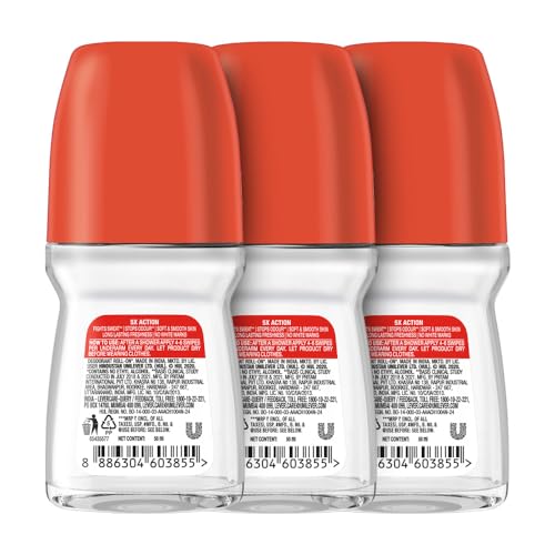 Image of Rexona Sandalwood & Jojoba Oil Antiperspirant Roll-On | for Women | 72H Odour Protection | Limited Edition Pack - ICC Women's Cricket World Cup India 2025 |50 ML (Pack of 3)