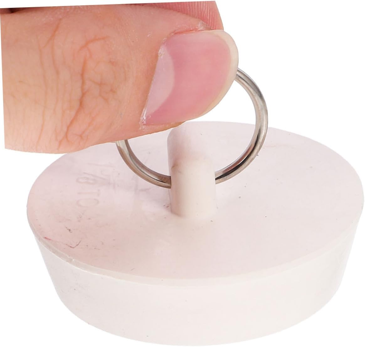 Generic 16pcs Rubber Kitchen Sink Stopper and Bathtub Drain Stoppers Set, Multi-Size Water Seal Plugs with Hanging Rings for Bathroom, Laundry, and Shower Drain Accessories