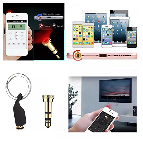 Image of Careflection || Mini Smartphone IR Remote Controller Adapter for iOS Smart Phone Mini Infrared Universal Control All in One Air Conditioner /TV /DVD /STB (Jack for iOS-Lightning)