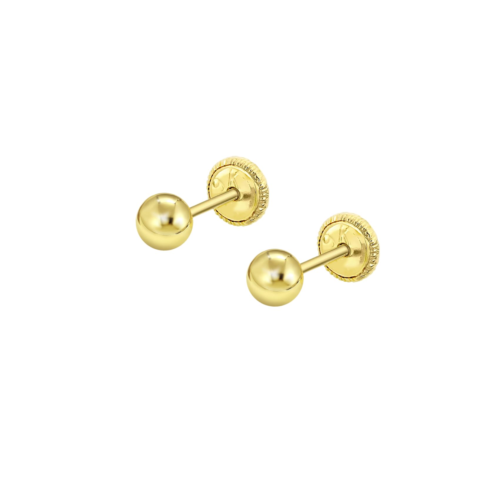 TIME ROAD Orecchini Neonato Bambina in Oro 9K LG00108/4