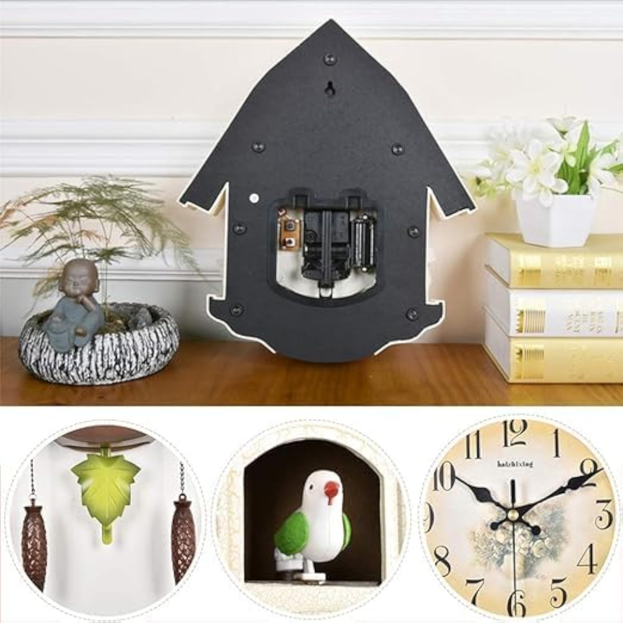 Cuckoo Bird Alarm Wall Clock for Living Room