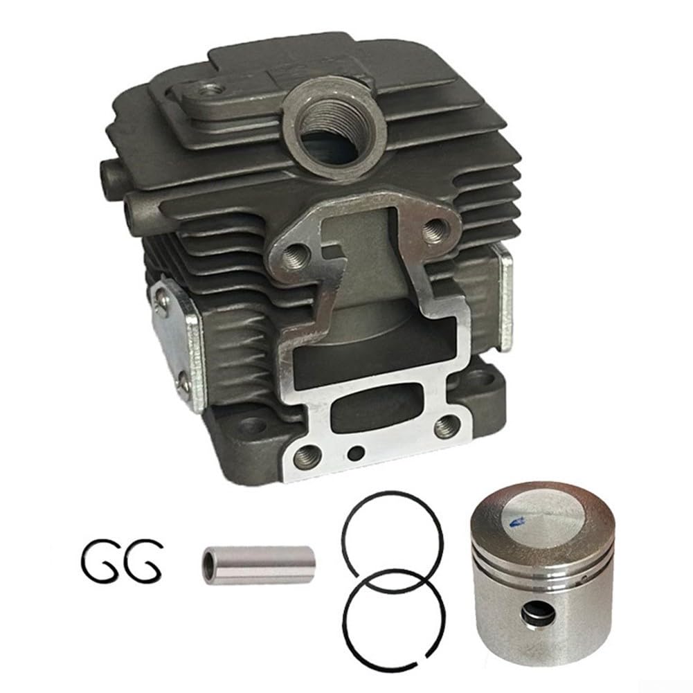 Gruppo cilindro per motore Kawasaki TJ23V | Parte di ricambio 11005-0646| Compatibile con kit cilindro TJ23 | Struttura in acciaio per riparazione tosaerba (B)