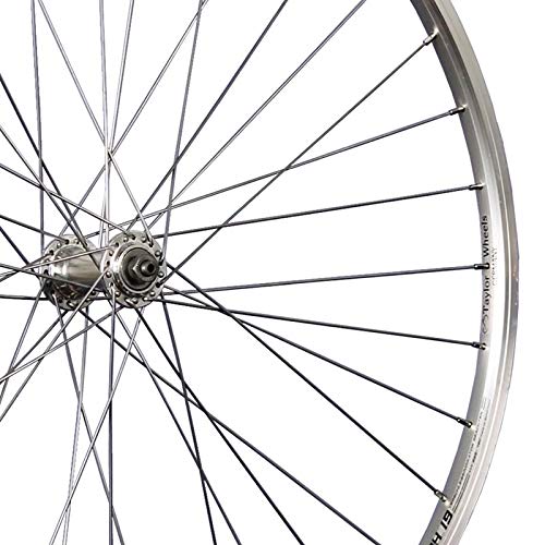 Laufrad 28 Zoll Vorderrad Fahrrad Hohlkammer Felge 622-19 Schnellspanner Silber