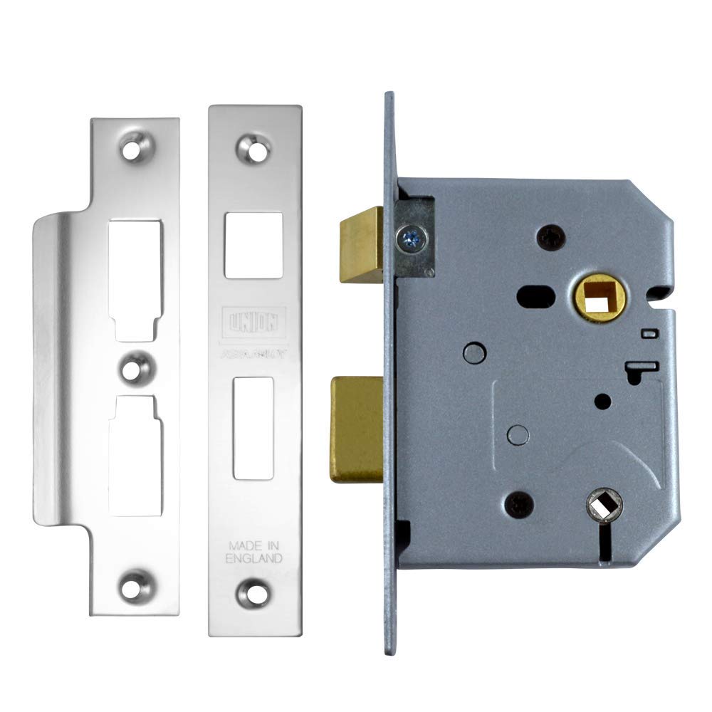 Union Bathroom Lock 76MM SC