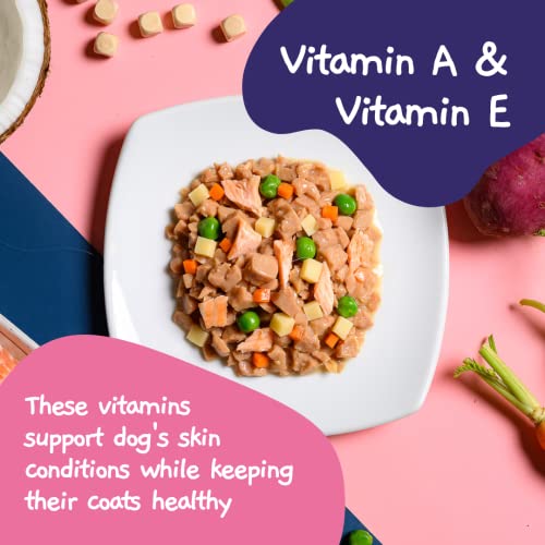 Moochie Grain Free Moist Canine Meals for Small Canines Pores and Skin and Coat Made with Salmon Hen Beef and Greens No Added Preservatives or Manmade Flavoring 12 X 3 Oz Pouch Cucciolini Doodles Moochie grain free moist canine meals for small canines pores and skin and coat made with salmon hen beef and greens no added preservatives or manmade flavoring 12 x 3 oz pouch cucciolini doodles