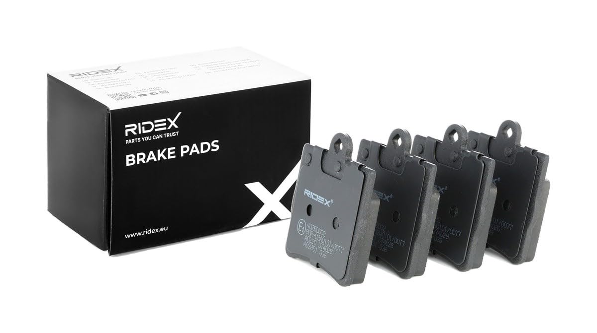 402B0045 RIDEX Jeu De Plaquettes De Frein Essieu Arrière, Contact De