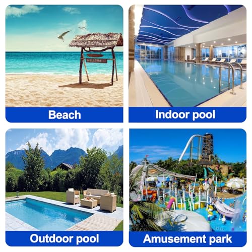 Silla de salvavidas para piscina, acero inoxidable, asiento ABS miniatura 6