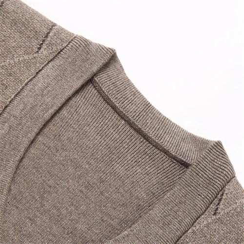 Men's Thickened Casual Sweater Tank Top Winter V-Neck Tank Top4