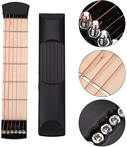 Draagbare Akkoord Trainer, Pocket Gitaar Digitale Akkoord Trainer, Digitale LED Display Draaibare Pocket Gitaar Akkoorden Praktijk