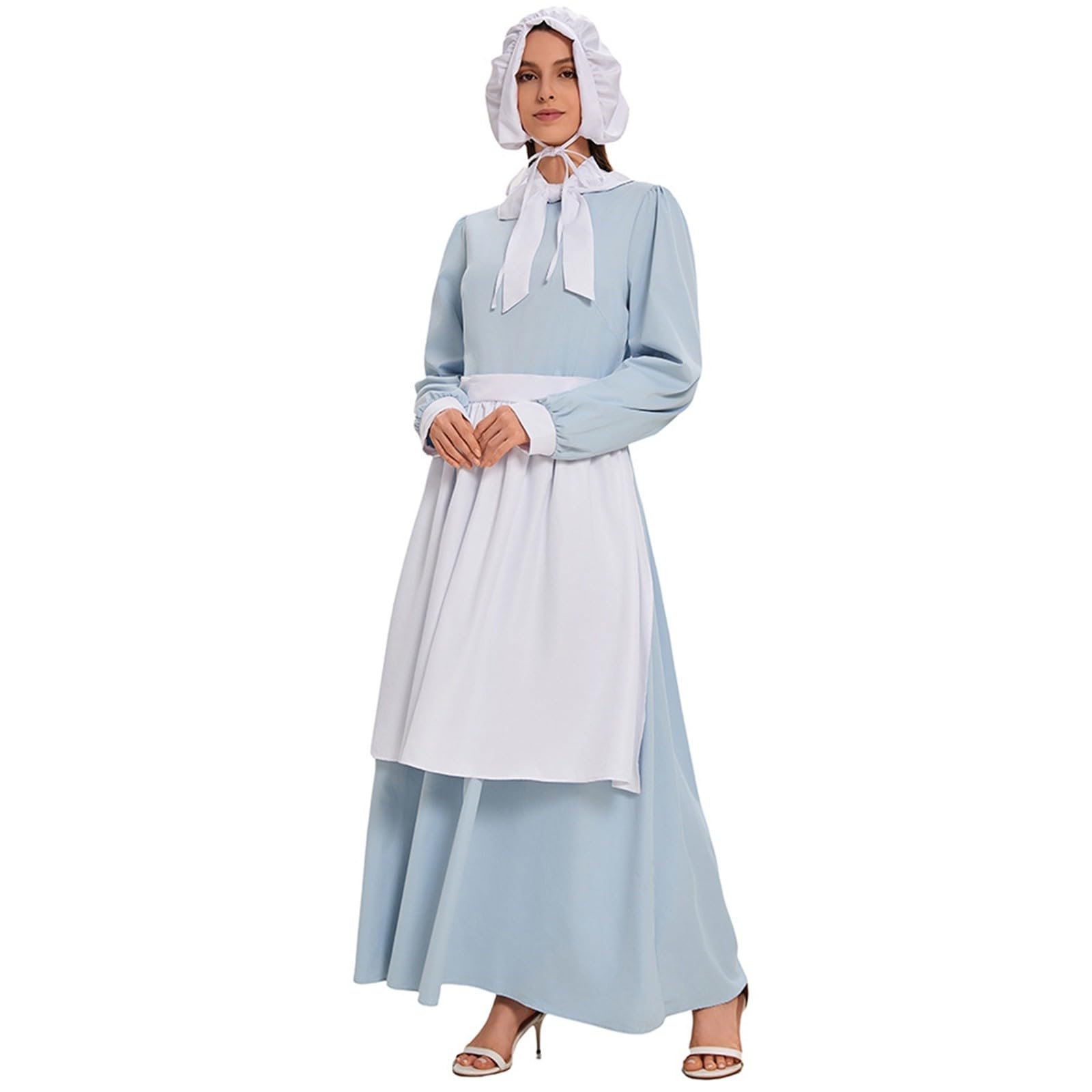 Generisch Elegancka sukienka cosplay, średniowieczna sukienka do odgrywania ról, na imprezę w gospodarstwie wiejskim, piwie