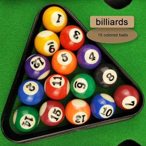 Billardtisch Kinder,Mini Pool Billardtisch,Klein Billardtisch Set 51x31x10cmcm,Billardtisch Spiel Set Tragbarer Stressabbau Tisch Snooker Puzzle Billardtisch für Kinder – Bild 3
