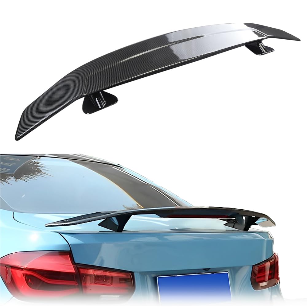 Aileron Arrière Pour Peugeot 406 Coupé 2003-2005 - Becquet Coffre En PVC Noir Brillant, Améliore Stabilité Et Style - 5