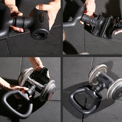 Poignée de kettlebell compacte pour vos séances de musculation pour la maison