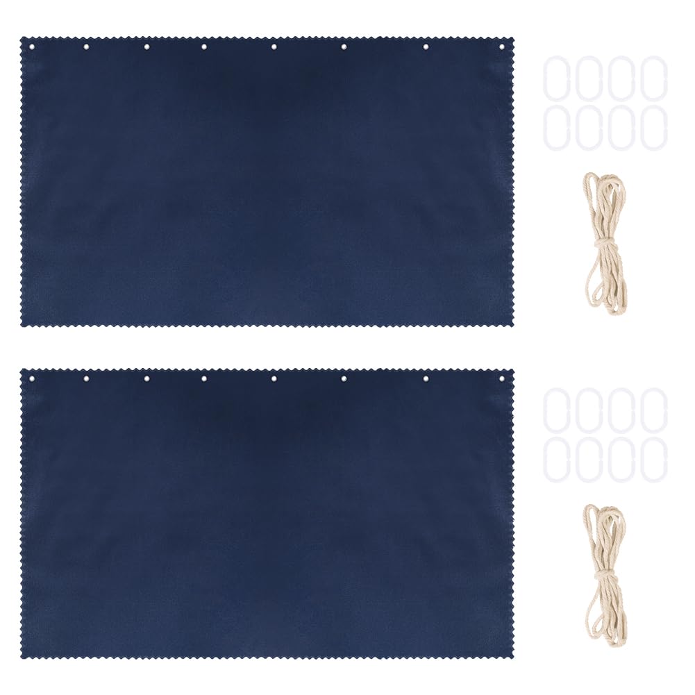 Tenda oscurante per letto a castello, per dormitorio, camera da letto, privacy, dormitorio, tenda per zanzare, tenda per letto a castello, tenda a baldacchino, zanzariera rimovibile, 2 pezzi