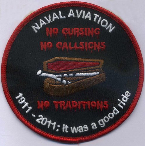 U.S. Military Embroidered Patch - Naval Aviation Patch - NO CURSING