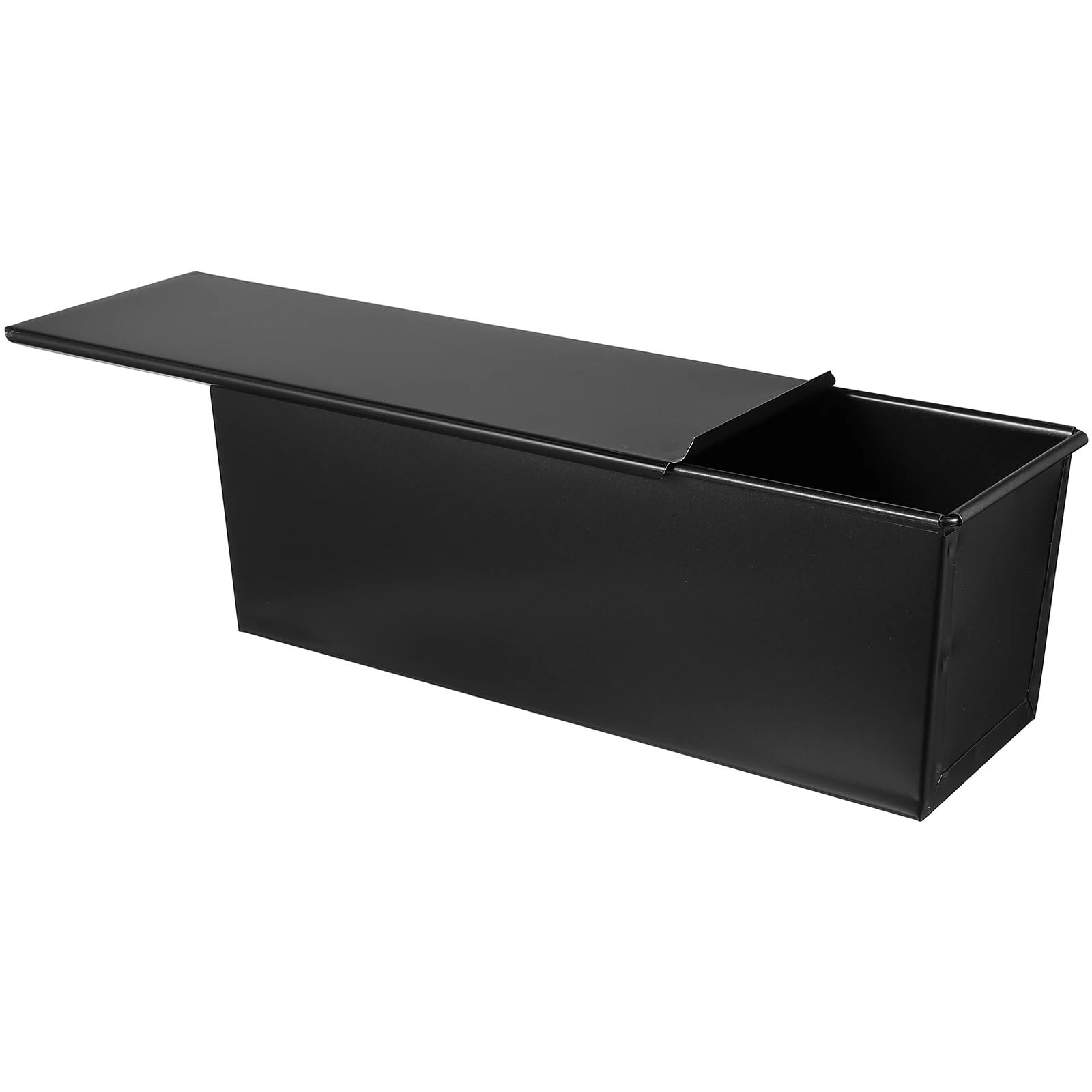 Molde para pan con tapa, caja de tostadas, molde para hornear pan tostado, utensilios para hornear, moldes para pan para el hogar (18 x 10,8 x 9 cm)
