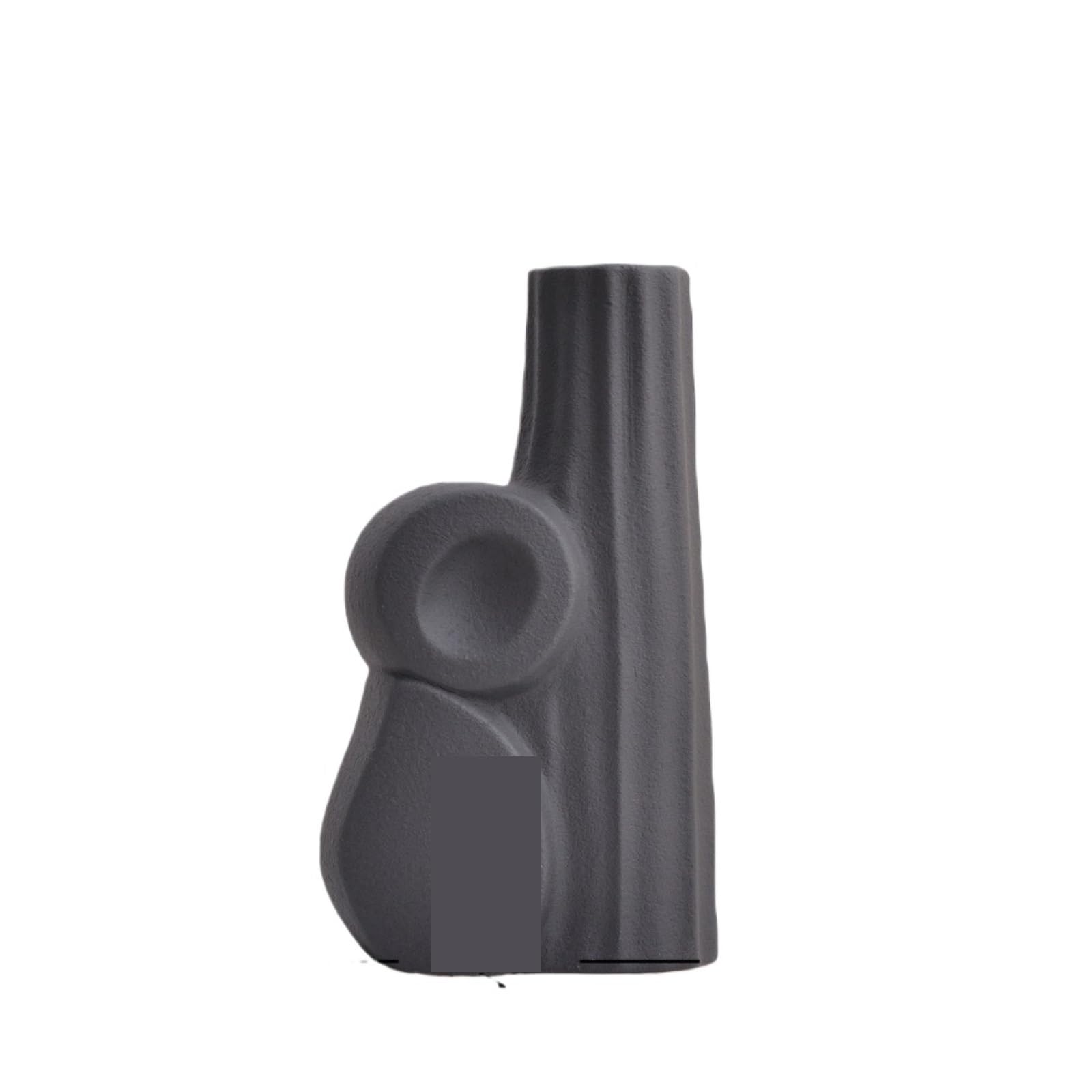 Flower Holder Trregualr Ceramic Flower Vase For Dining Room Table And Shelf For Centerpiece
