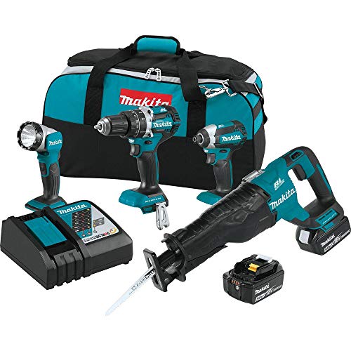 Makita XT447T 18V LXT Brushless 4-Piece Kit