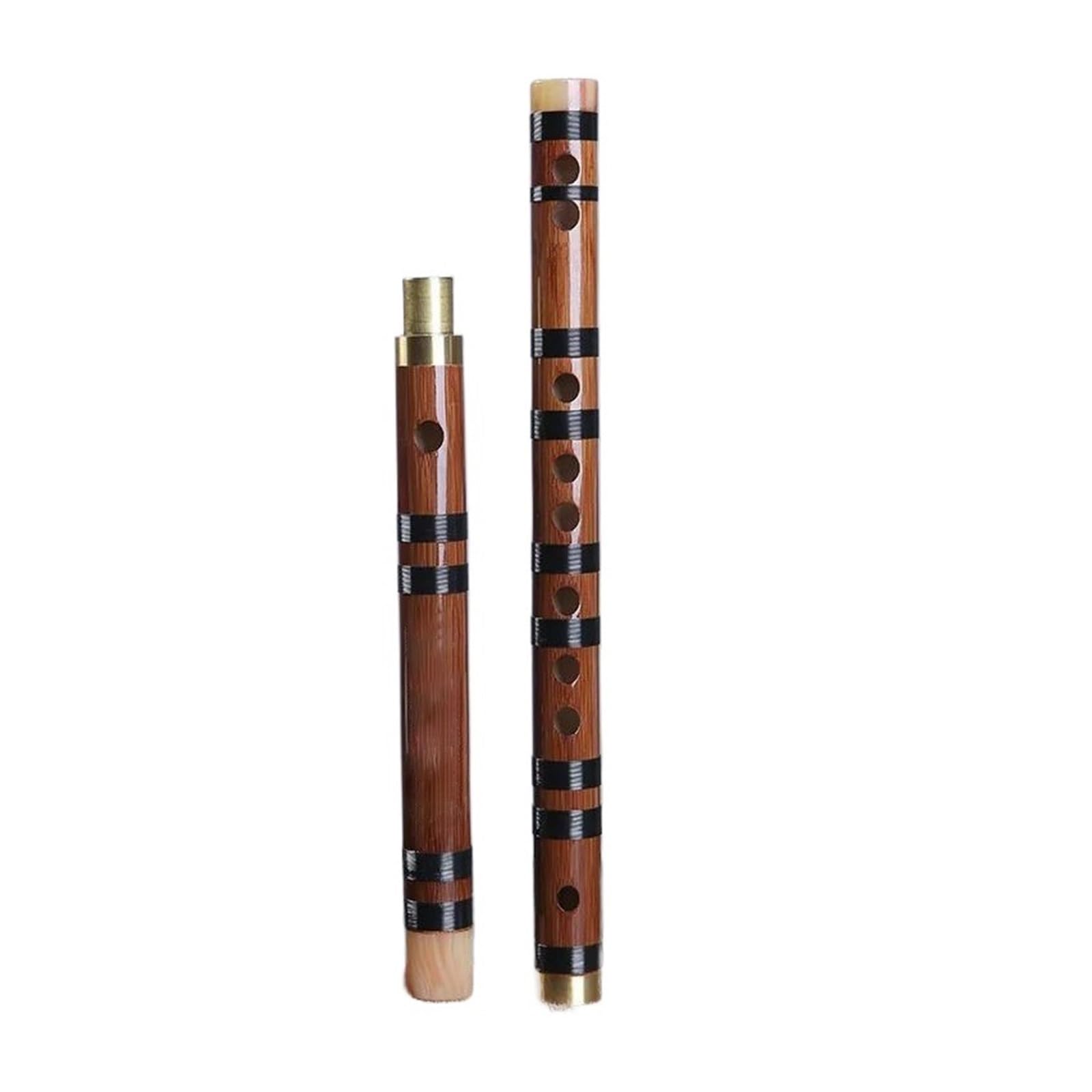 G Tonart Bambusflöte Messing 2 Abschnitte Geeignet Für Anfänger Holzblasinstrument Professionelle Bambusflöte Traditionelles Instrume